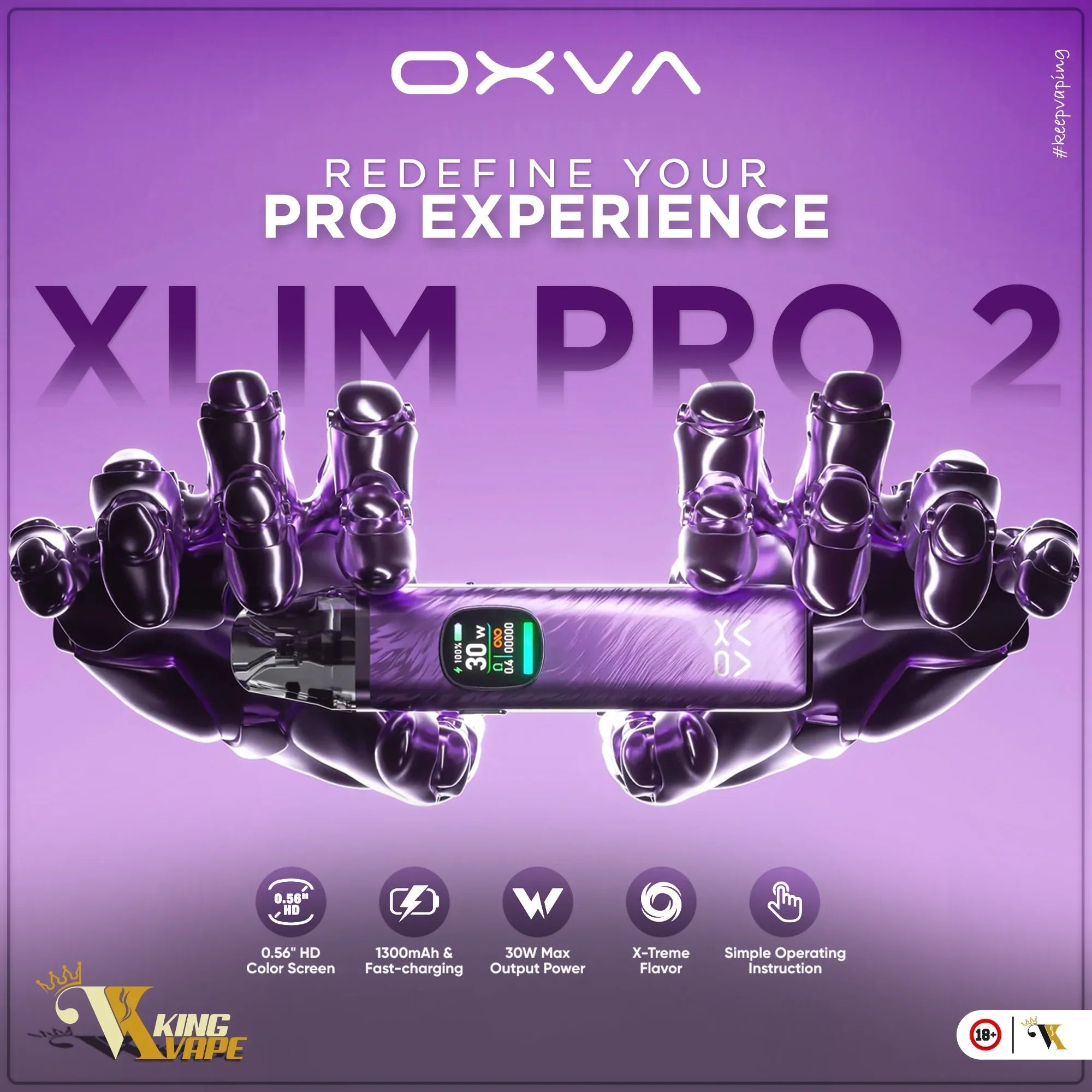 Oxva Xlim Pro 2 Review | Best 30W OXVA Pod in Pakistan? KING VAPE Oxva Xlim Pro 2 Review | Best 30W OXVA Pod in Pakistan? KING VAPE