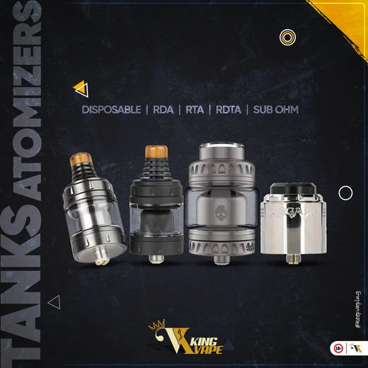 TANKS at King Vape Pakistan