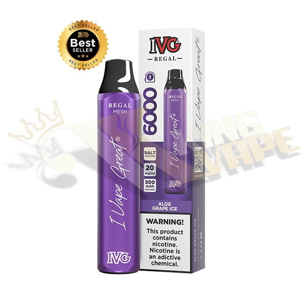 IVG Regal Mesh Disposable 6000 Puffs at King Vape Pakistan