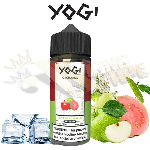 Apple Pink Guava Ice By Yogi Delights - 100ml at King Vape Pakistan