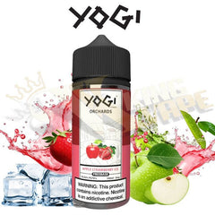 Apple Strawberry Ice By Yogi Delights - 100ml at King Vape Pakistan
