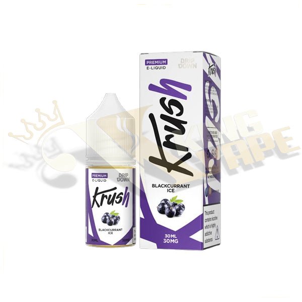 Blackcurrant Ice Salt By Drip Down Krush - 30ml at King Vape Pakistan