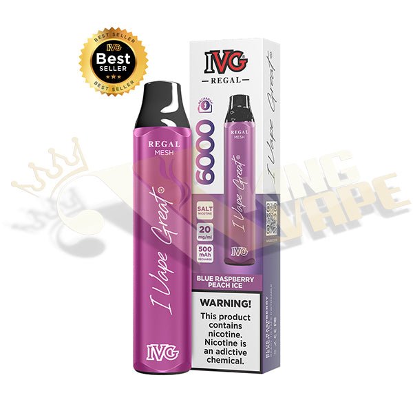 IVG Regal Mesh Disposable 6000 Puffs at King Vape Pakistan