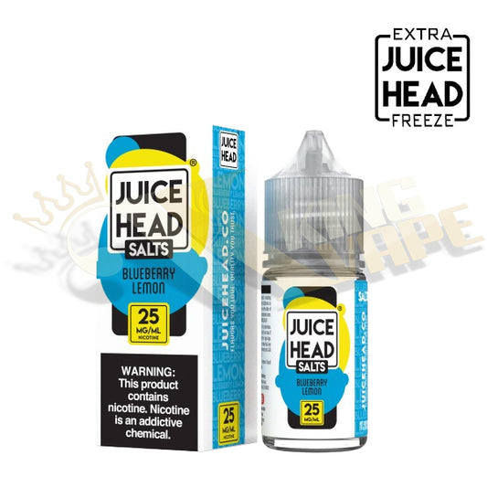 BLUEBERRY LEMON SALT BY JUICE HEAD EXTRA FREEZE - 30ML