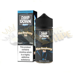 Frosty Blue Raspberry Ice By Drip Down - 100ml at King Vape Pakistan