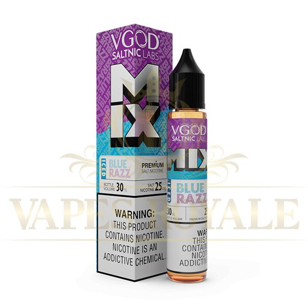 Blue Razz Ice Salt By VGOD - 30ml at King Vape Pakistan