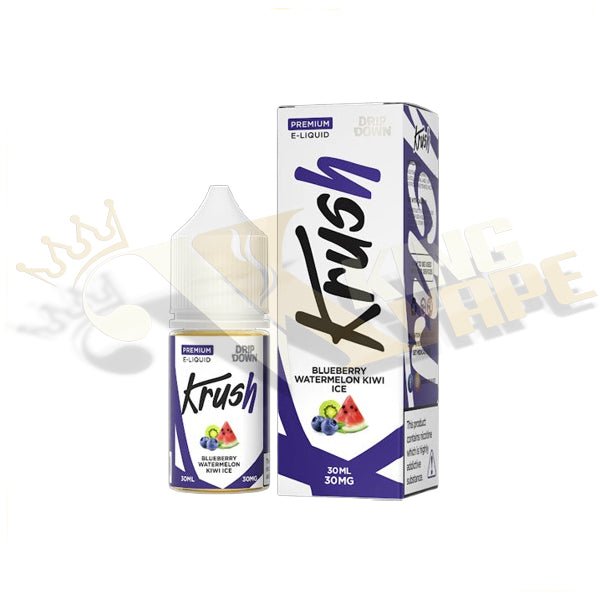 Blueberry Watermelon Kiwi Ice Salt By Drip Down Krush - 30ml at King Vape Pakistan