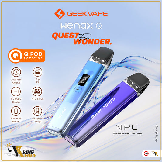 Buy Geek Vape Wenax Q 25W Pod Device Price In Pakistan
