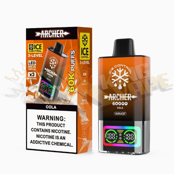 Archer Disposable 60000 Puffs By Vapmod at King Vape Pakistan