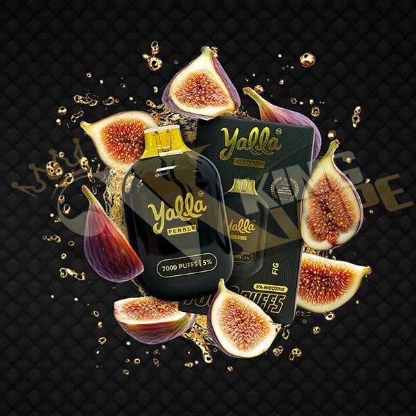 Yalla Pebble Disposable 7000 Puffs at King Vape Pakistan