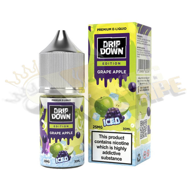 GRAPE APPLE ICE SALT BY DRIP DOWN