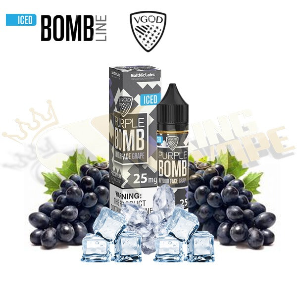 PURPLE BOMB ICE SALTNIC