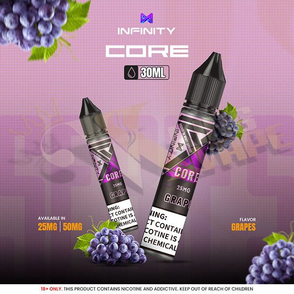Grape Ice Salt By Infinity Core - 30ml at King Vape Pakistan