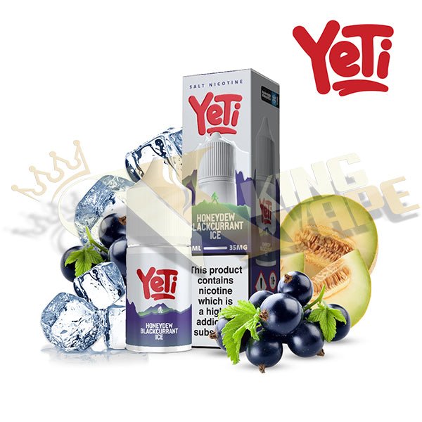 Honeydew Blackcurrant Ice Salt By Yeti - 30ml at King Vape Pakistan