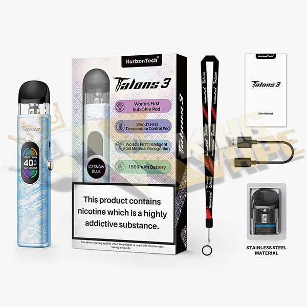 Horizontech Talons 3 40W Pod Kit at King Vape Pakistan