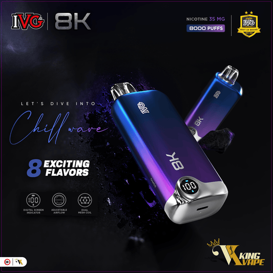 IVG 8K Disposable 8000 Puffs at King Vape Pakistan