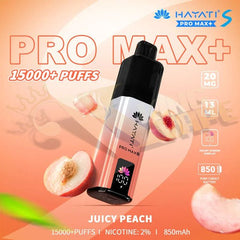 Hayati Pro Max+ S Disposable 15000 Puffs at King Vape Pakistan