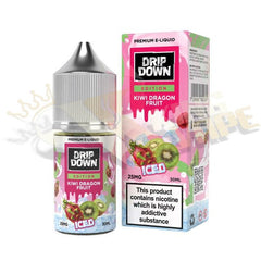 KIWI DRAGONFRUIT ICE SALT BY DRIP DOWN