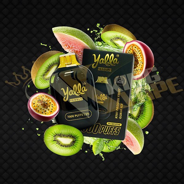 Yalla Pebble Disposable 7000 Puffs at King Vape Pakistan