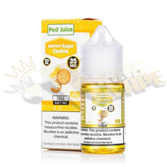 BUY LEMON SUGAR COOKIE SALT BY POD JUICE - 30ML