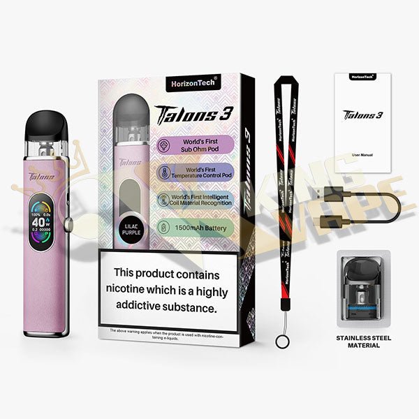 Horizontech Talons 3 40W Pod Kit at King Vape Pakistan