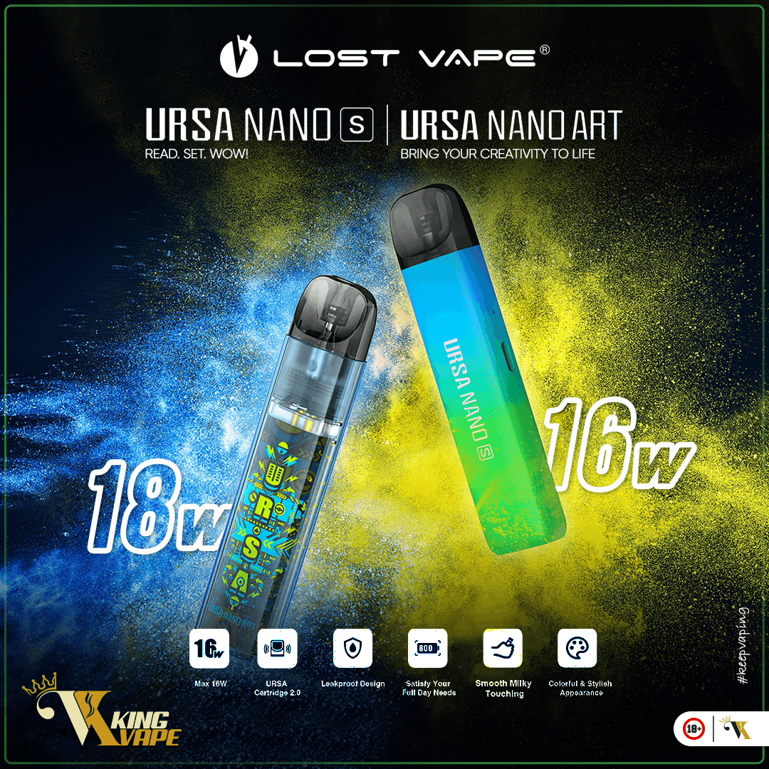 Lost Vape Ursa Nano S 16W Pod Kit Price In Pakistan