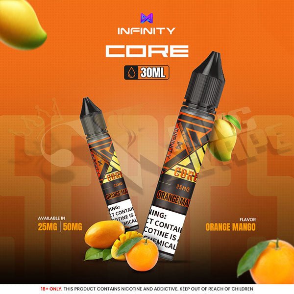 Orange Mango Ice Salt By Infinity Core - 30ml at King Vape Pakistan