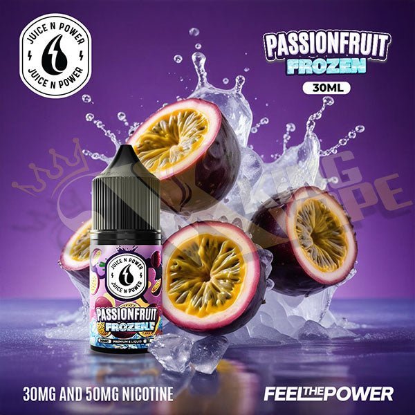 Frozen Passionfruit Salt By Juice N Power - 30ml at King Vape Pakistan