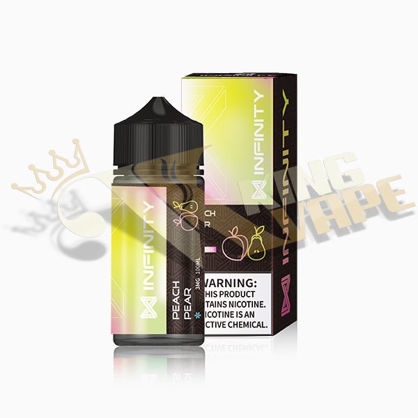 Peach Pear Ice By Infinity - 100ml at King Vape Pakistan
