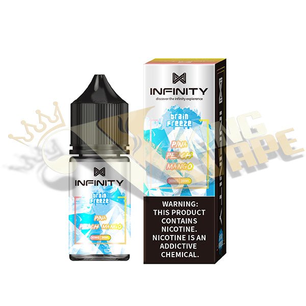 Brain Freeze Pina Peach Mango Salt By Infinity - 30ml at King Vape Pakistan