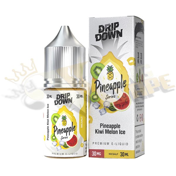 Pineapple Kiwi Melon Ice Salt By Drip Down Pineapple Series - 30ml at King Vape Pakistan