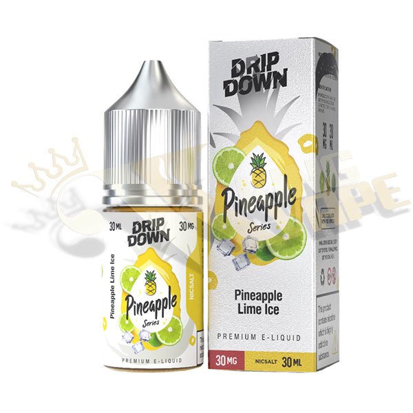 Pineapple Lime Ice Salt By Drip Down Pineapple Series - 30ml at King Vape Pakistan