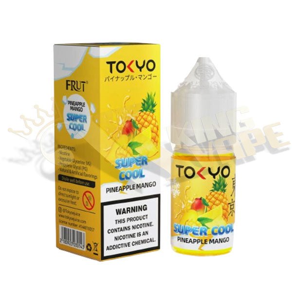 Pineapple Mango Ice Salt By Tokyo Super Cool - 30ml at King Vape Pakistan