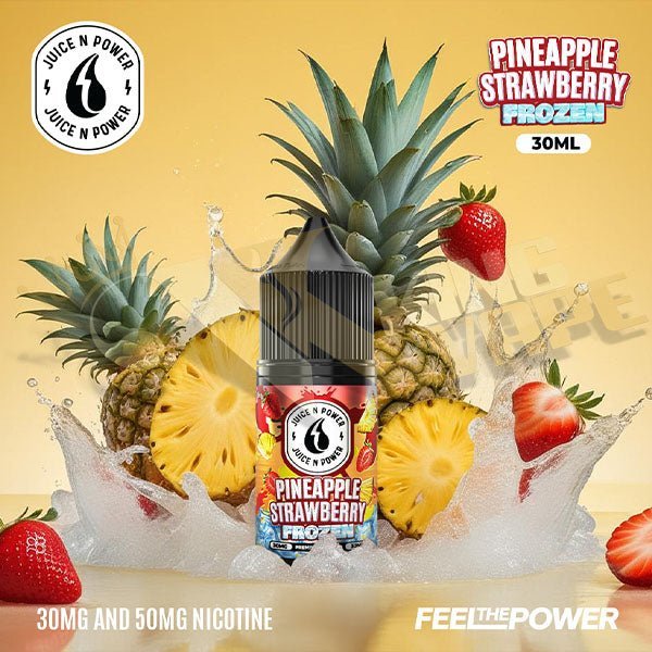 Frozen Pineapple Strawberry Salt By Juice N Power - 30ml at King Vape Pakistan