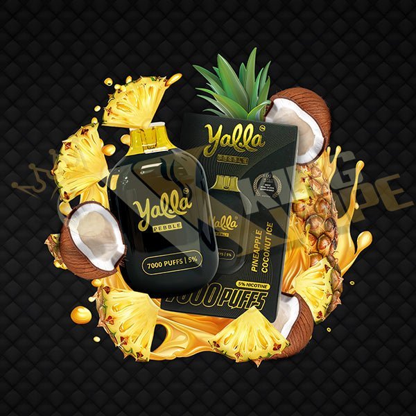 Yalla Pebble Disposable 7000 Puffs at King Vape Pakistan