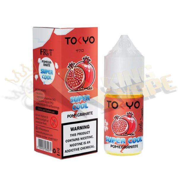Pomegranate Ice Salt By Tokyo Super Cool - 30ml at King Vape Pakistan