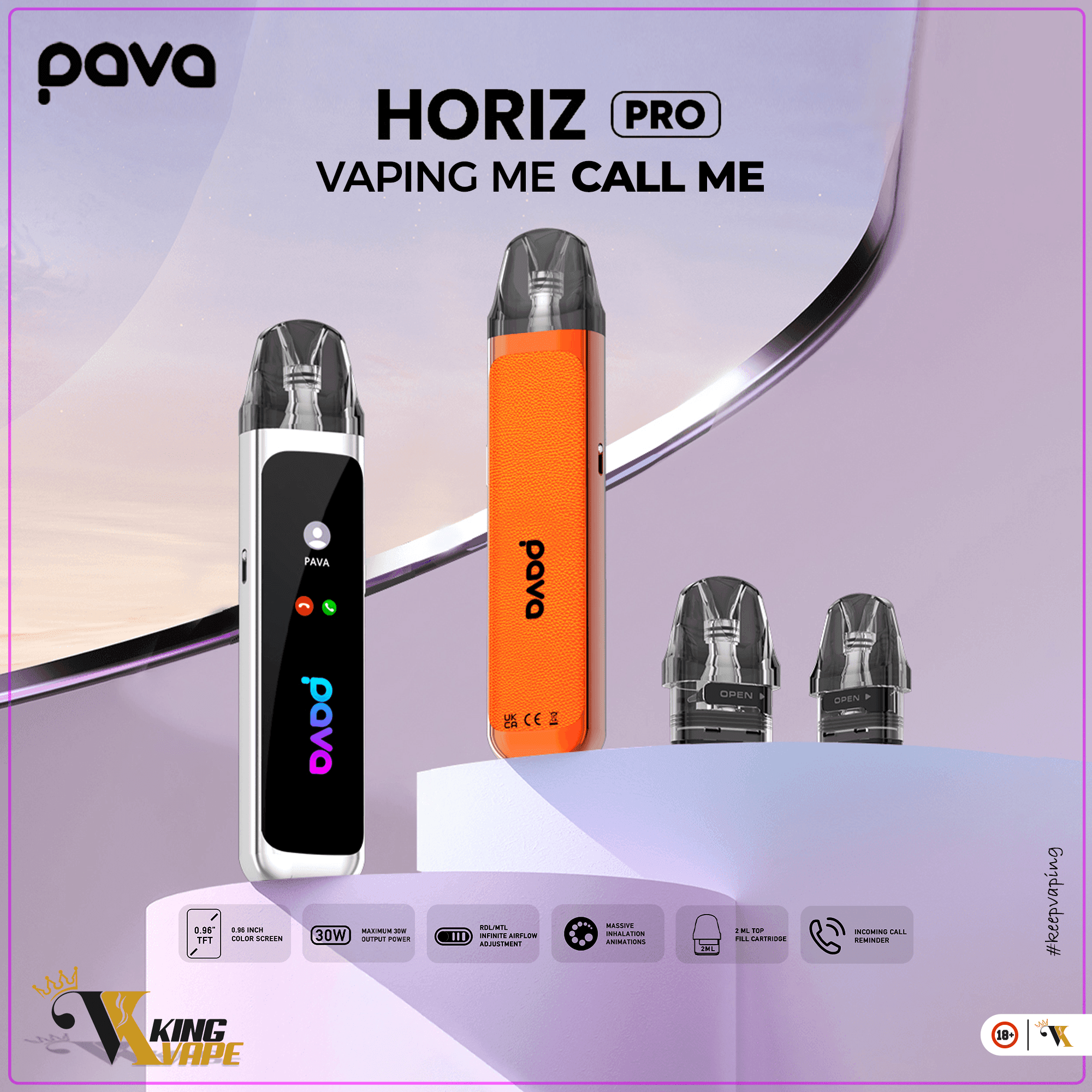 Pava Horiz Pro 30W Pod System at King Vape Pakistan