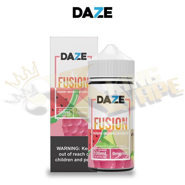 Raspberry Green Apple Watermelon By 7Daze Fusion - 100ml at King Vape Pakistan