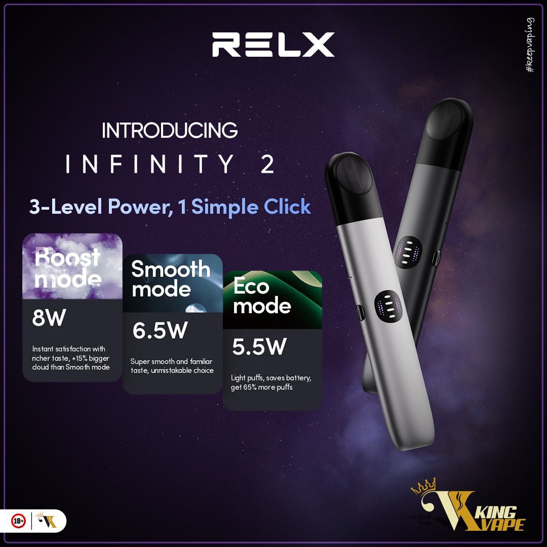 RELX Infinity 2 POD System in Pakistan | King Vape KING VAPE RELX Infinity 2 POD System in Pakistan | King Vape KING VAPE