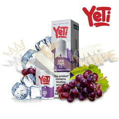 Sour Grape Ice Salt By Yeti - 30ml at King Vape Pakistan