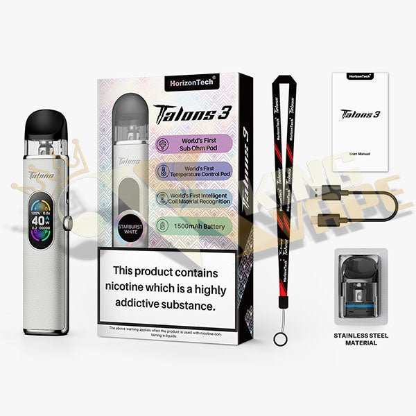 Horizontech Talons 3 40W Pod Kit at King Vape Pakistan