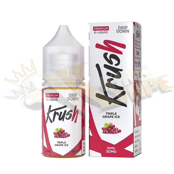 Triple Grape Ice Salt By Drip Down Krush - 30ml at King Vape Pakistan