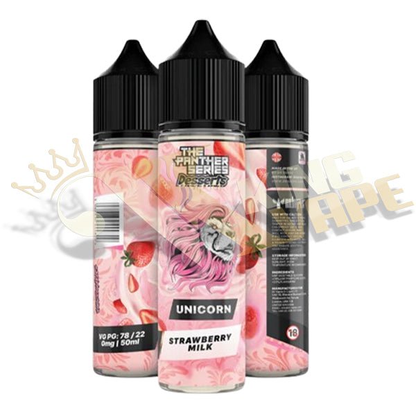 Unicorn Strawberry Milk By Dr Vapes - 50ml at King Vape Pakistan