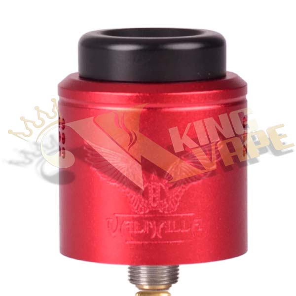 Vaperz Cloud Valhalla V2 Micro 25mm Bf RDA Tank - Satin Red Color