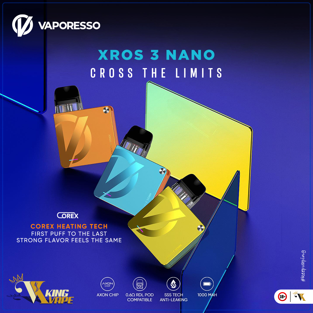 Vaporesso Xros 3 Nano Pod Device Price In Pakistan