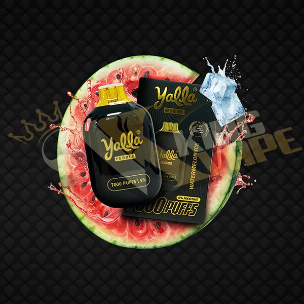 Yalla Pebble Disposable 7000 Puffs at King Vape Pakistan