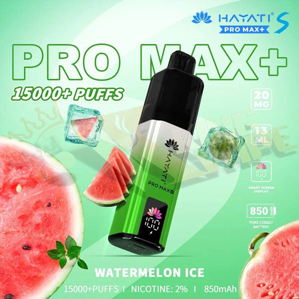 Hayati Pro Max+ S Disposable 15000 Puffs at King Vape Pakistan