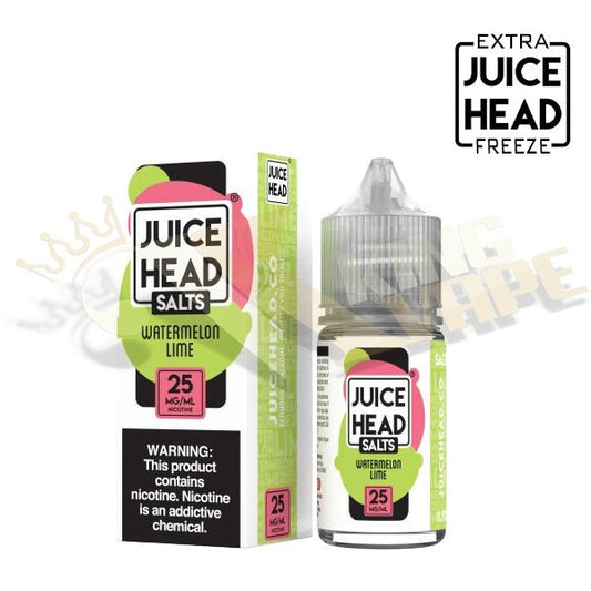 Watermelon Lime Salt By Juice Head Extra Freeze - 30ml at King Vape Pakistan