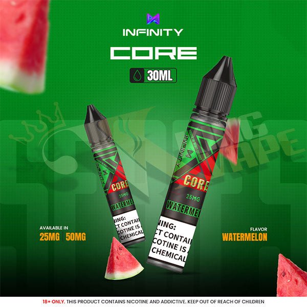 Watermelon Ice Salt By Infinity Core - 30ml at King Vape Pakistan