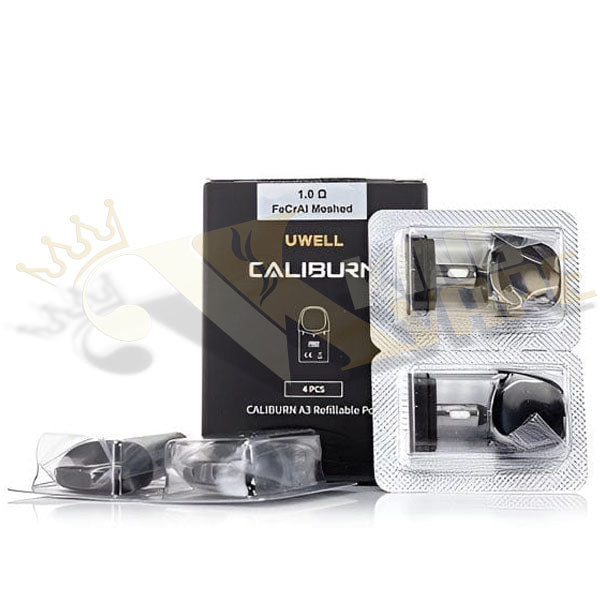 Uwell Caliburn A3 Pods UWELL CALIBURN A3 REPLACEMENT PODS 1PCS KING VAPE Uwell Caliburn A3 Pods UWELL CALIBURN A3 REPLACEMENT PODS 1PCS KING VAPE